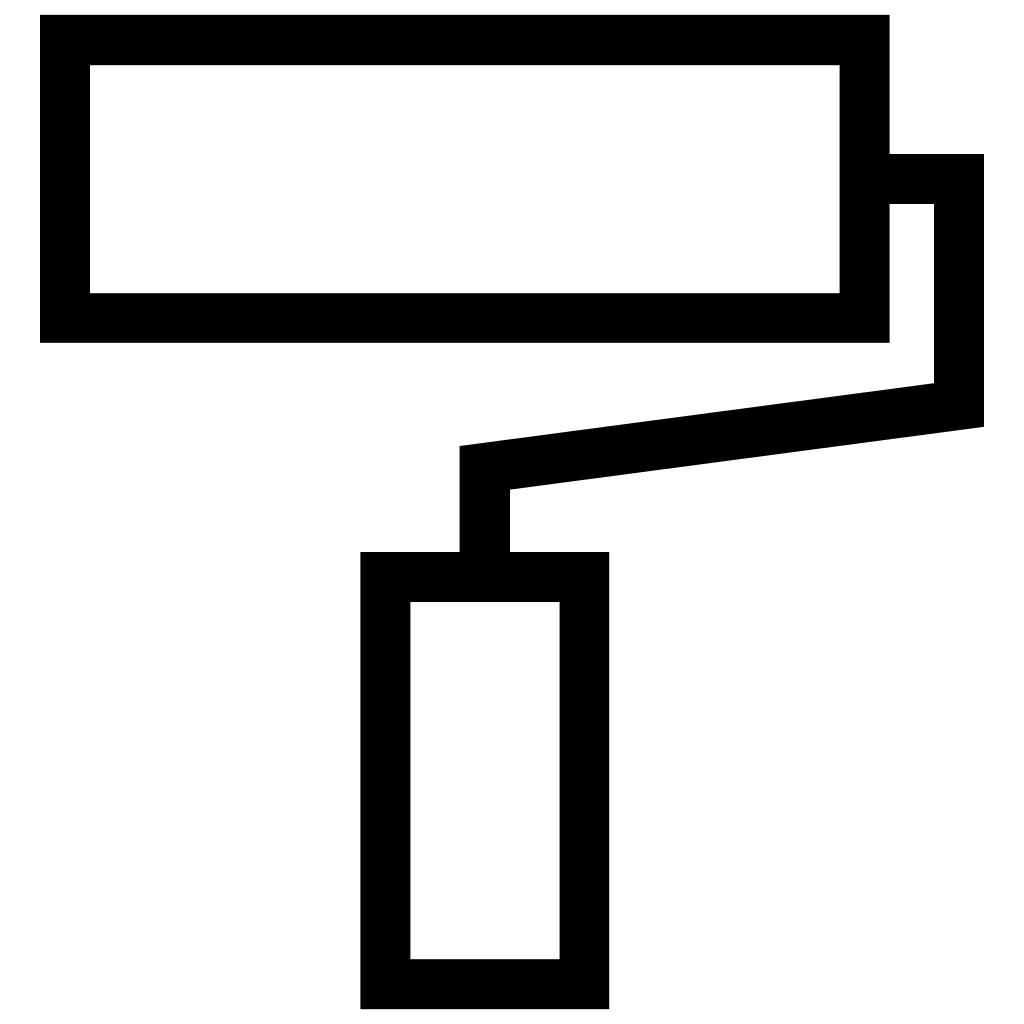 Painting Roller Outline