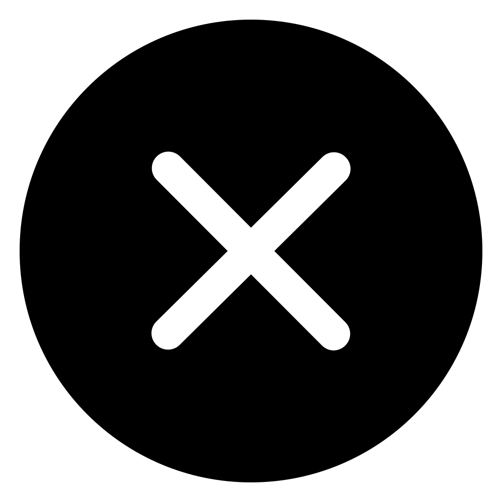 Font Roundclosefill