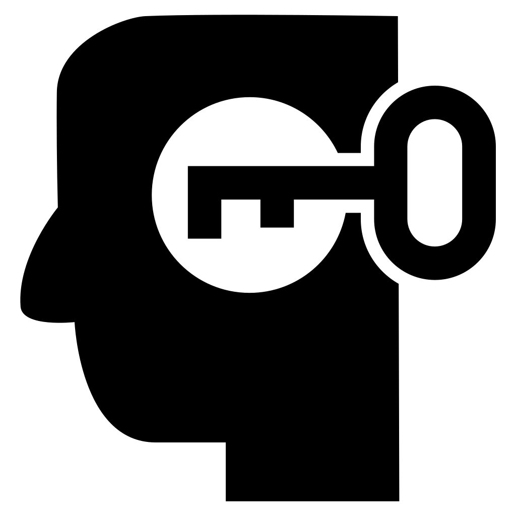 Key Tool In A Man Head