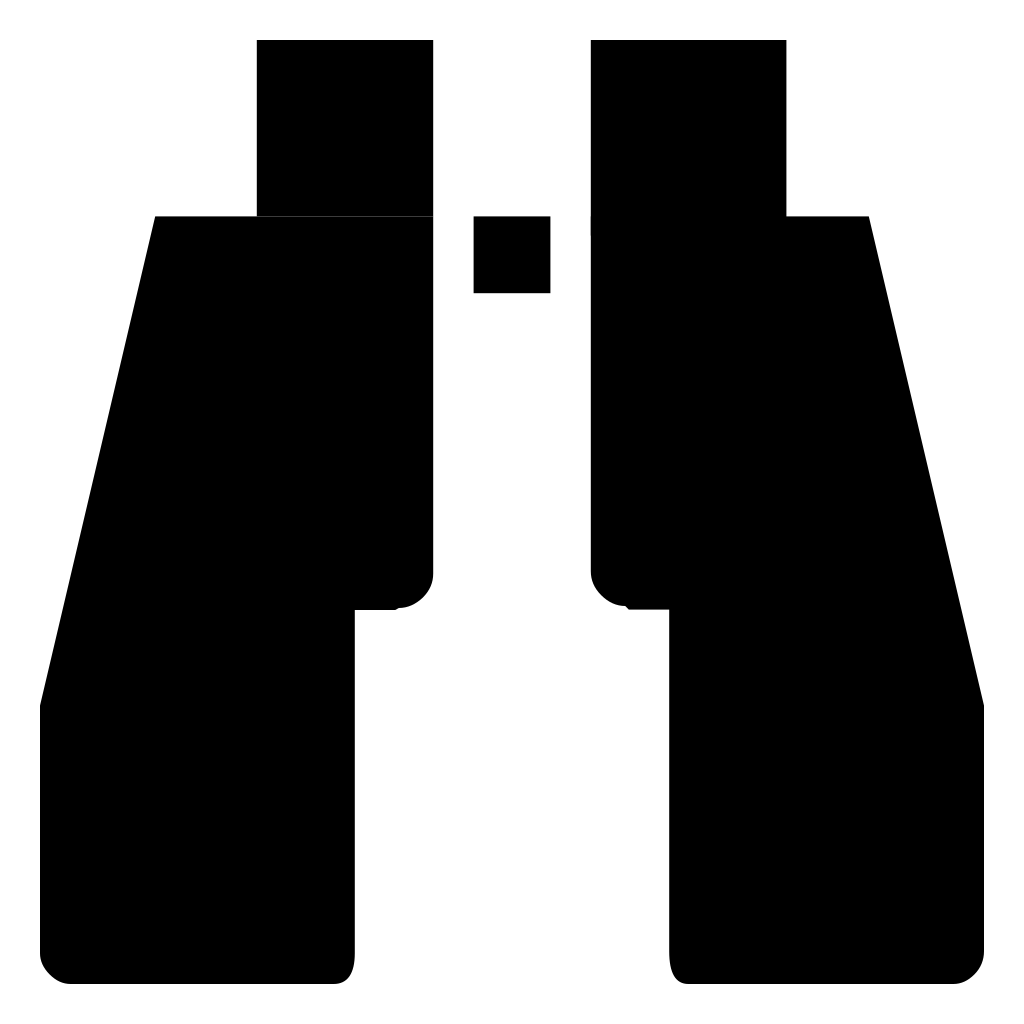 Binoculars Silhouette