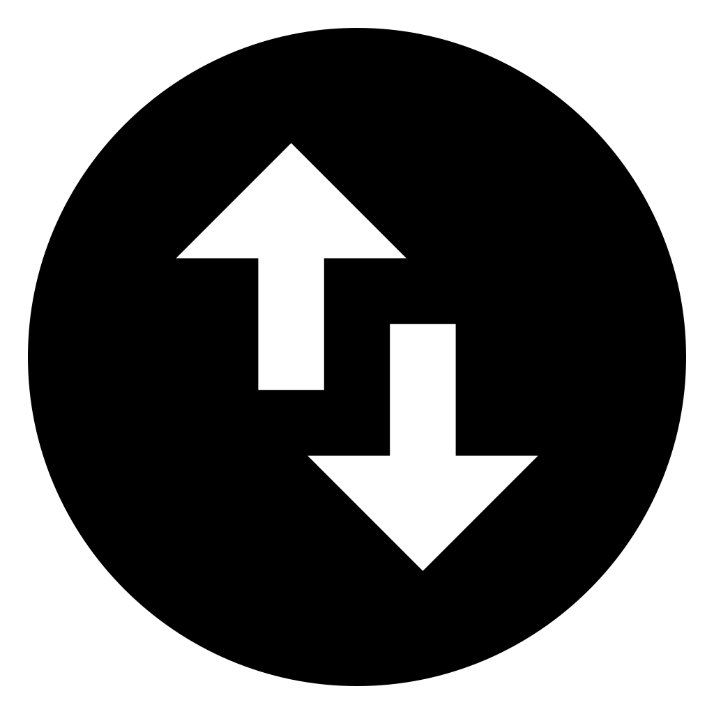 Swap Vert Circle