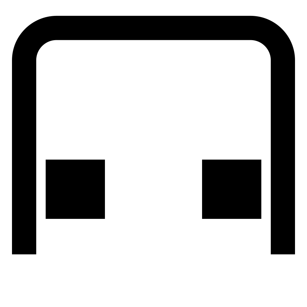 Headphones Of Straight Shape
