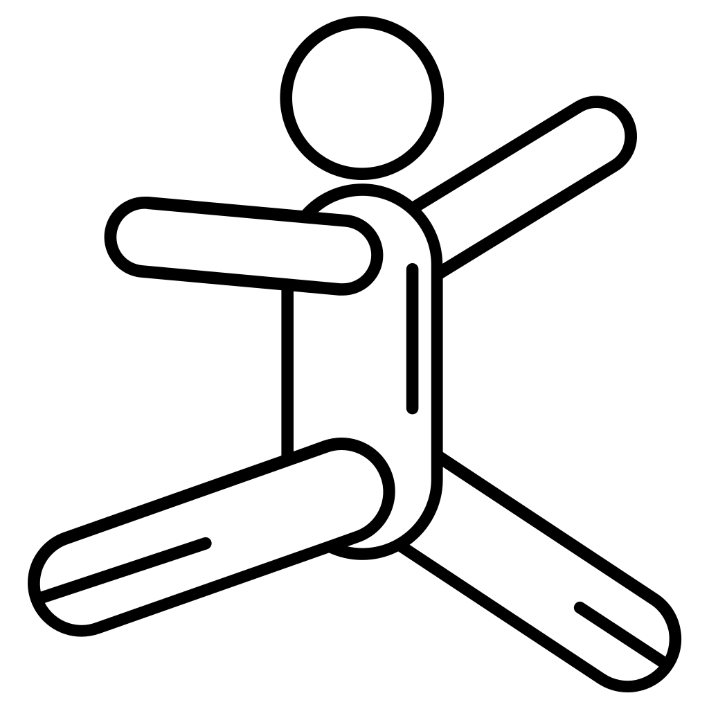 Stick Man Jumping