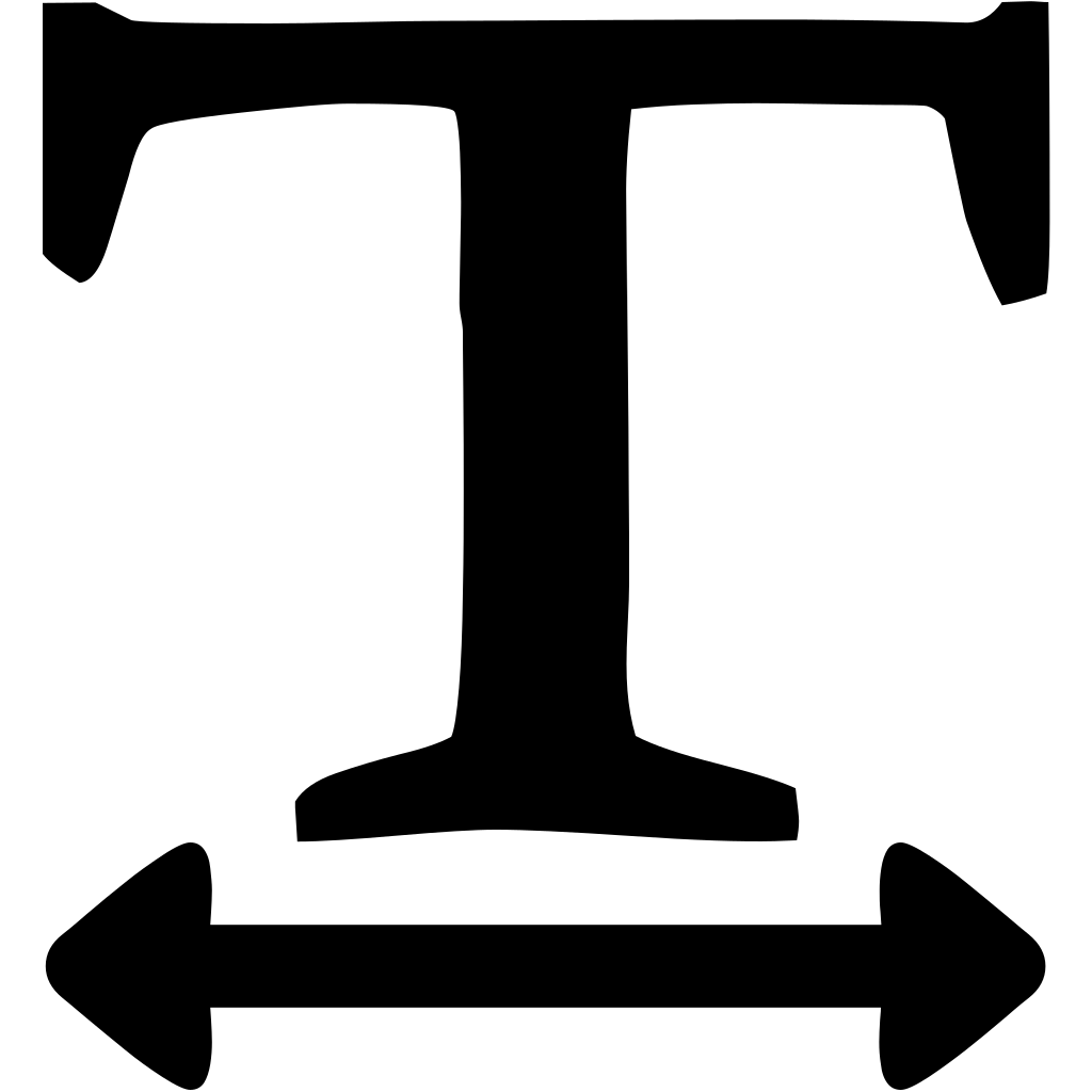 Text-width