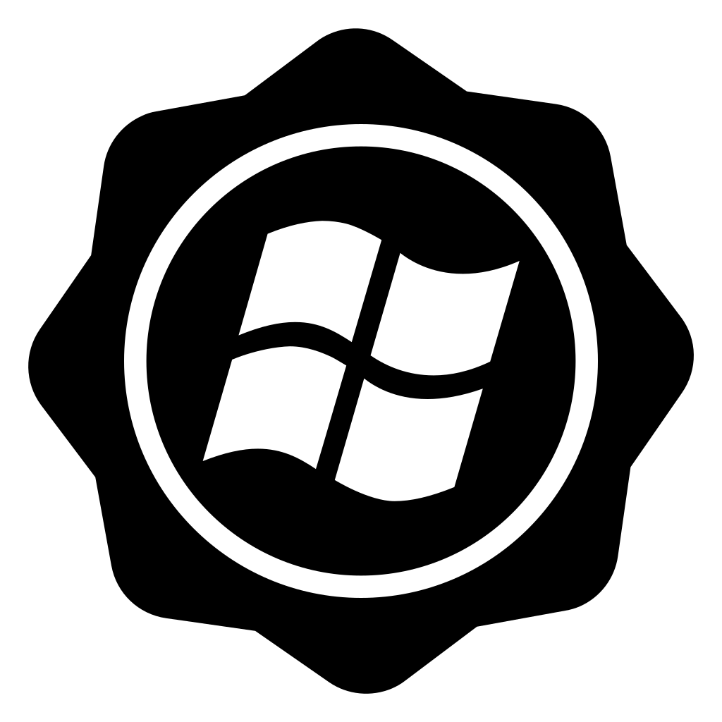 Windows Social Badge