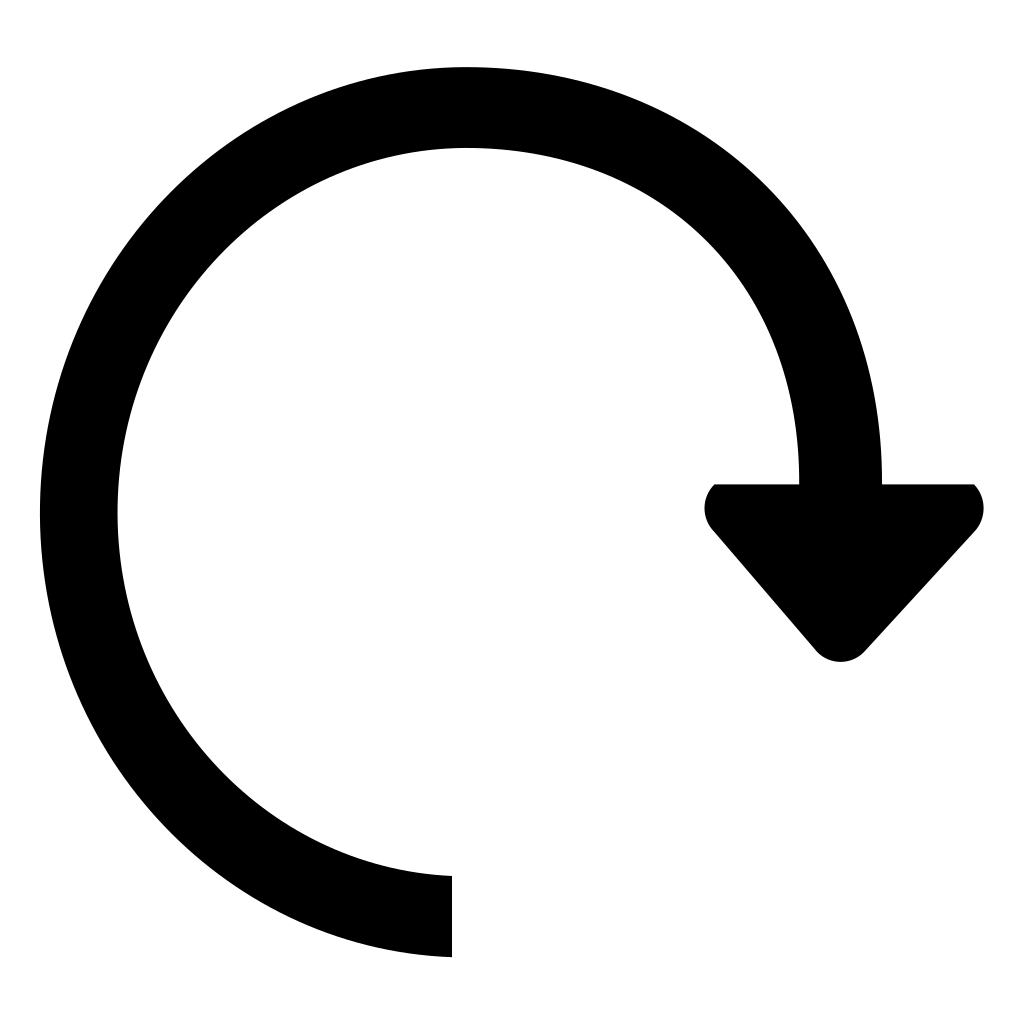 Si Glyph Circle Load Right