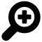 fi zoom in free icon