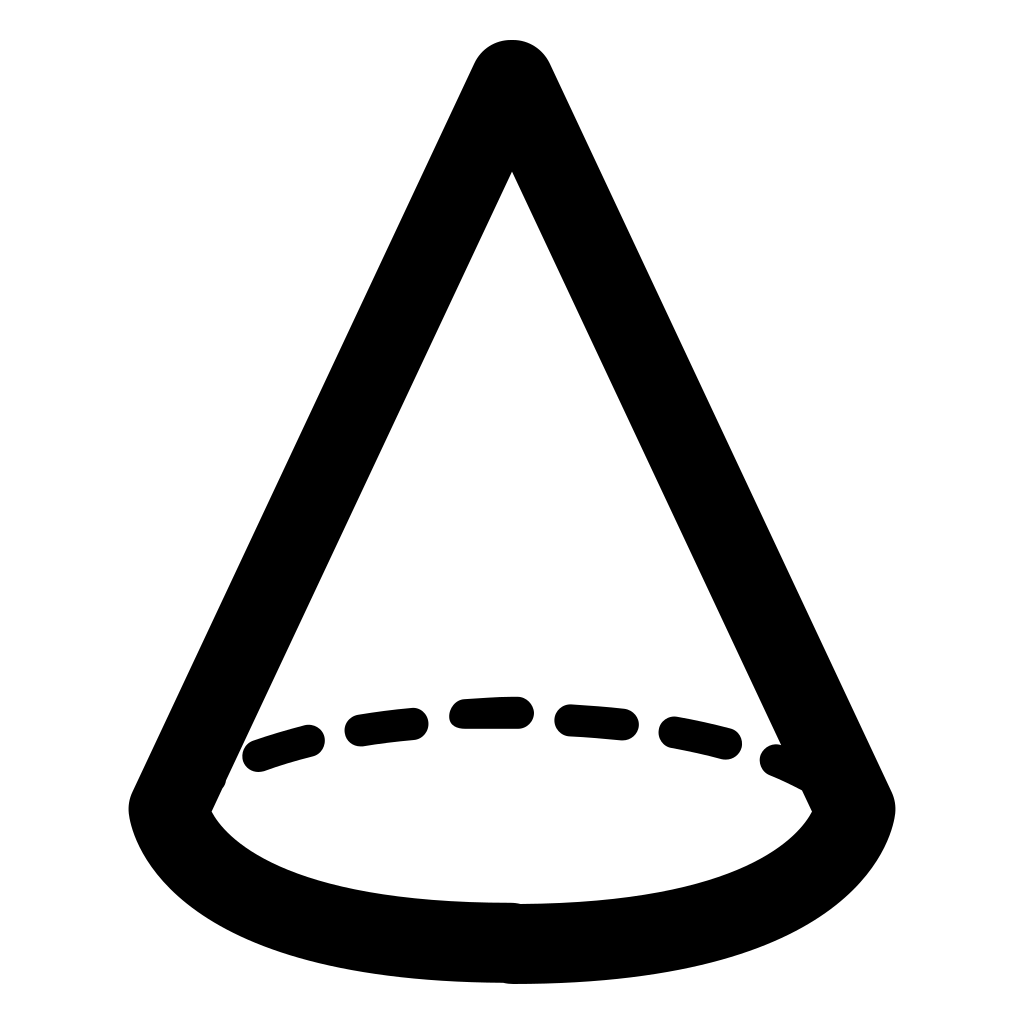 Cone Geometrical Shape
