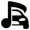 Car And Musical Note