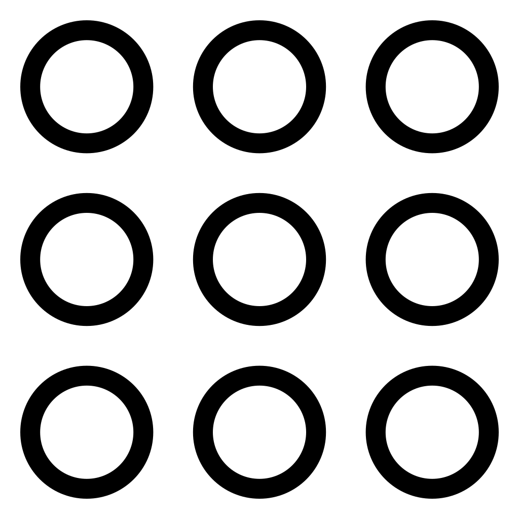 Ios Keypad Outline