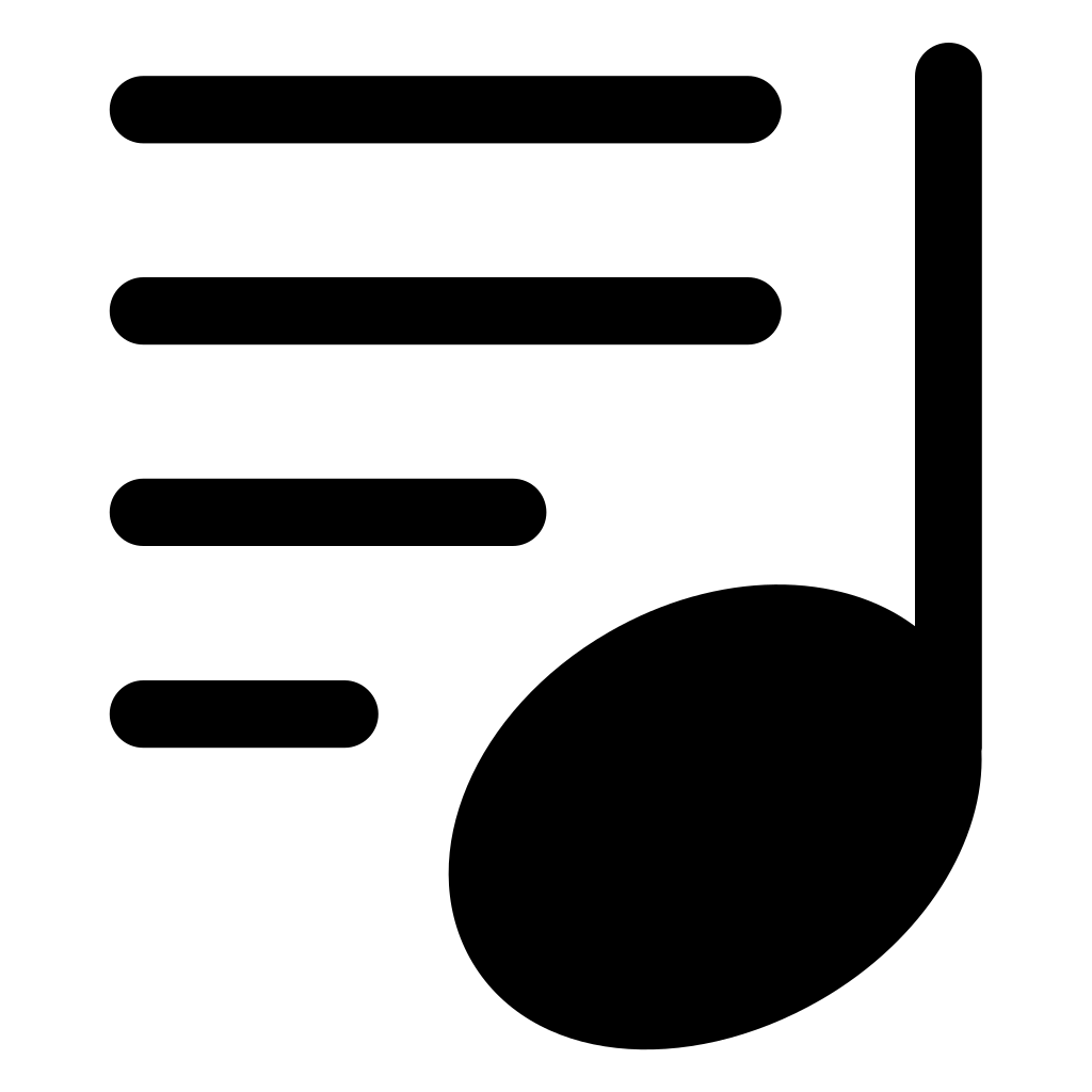 symbols for discovr music ui