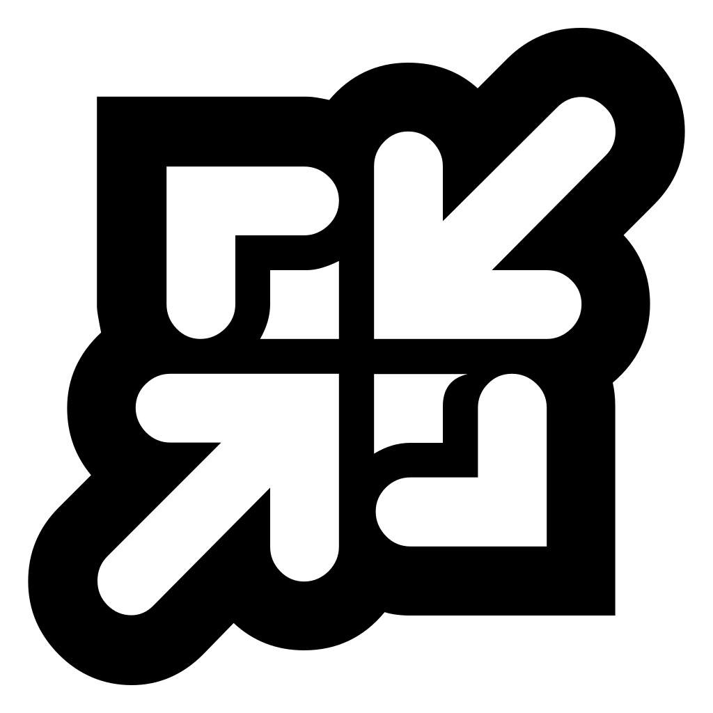 Arrow Minimise Outline