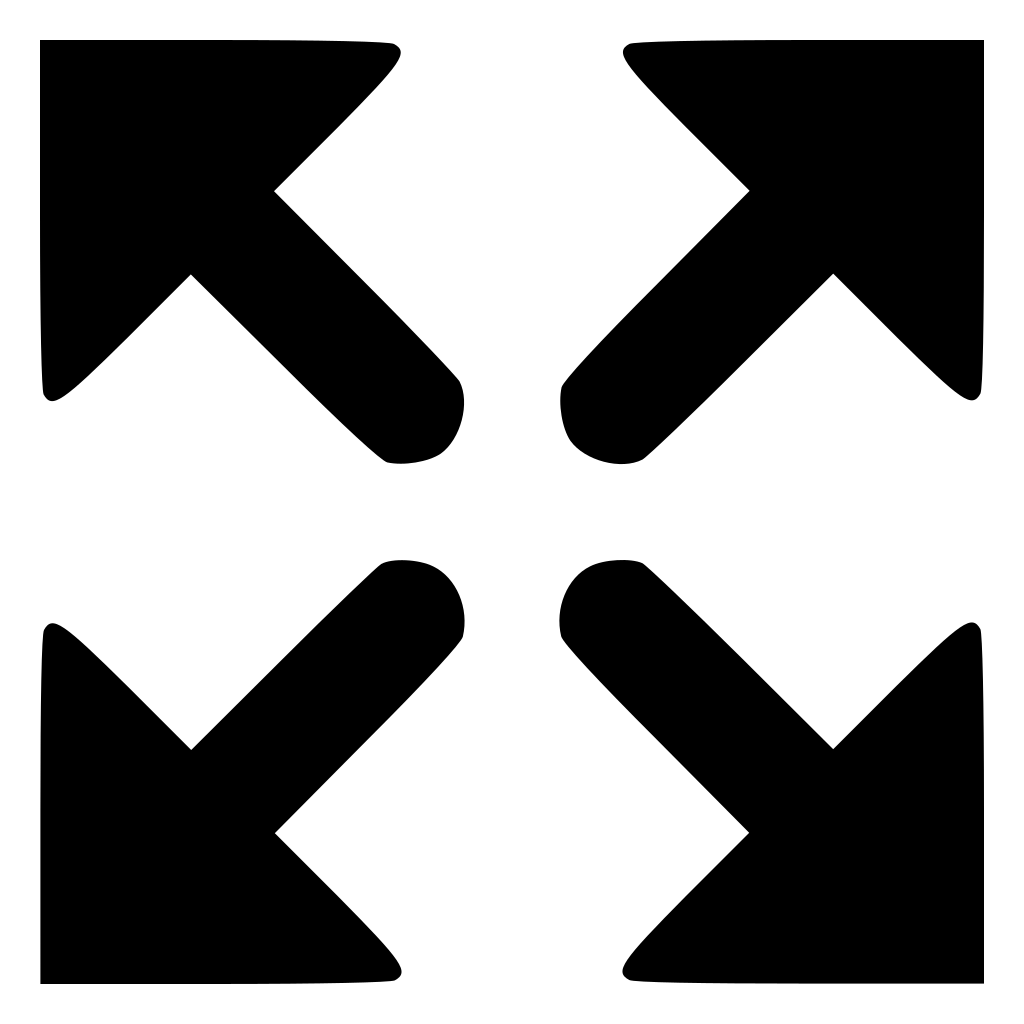 Arrows Maximize Enlarge