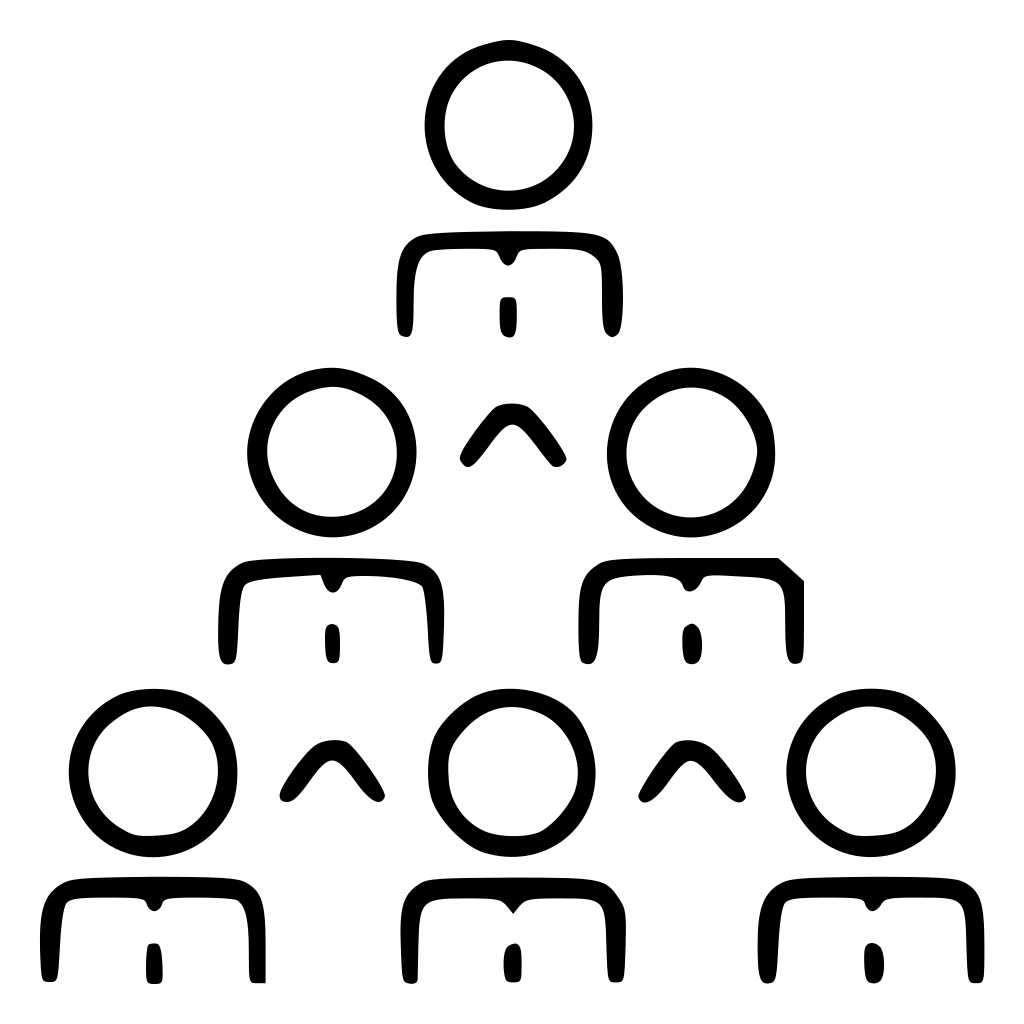 Business Pyramid People Cooperation Leader Organization Partnership