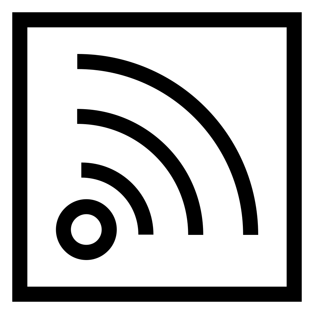 RSS Logo Inside A Box