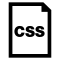 Css Document Interface Symbol