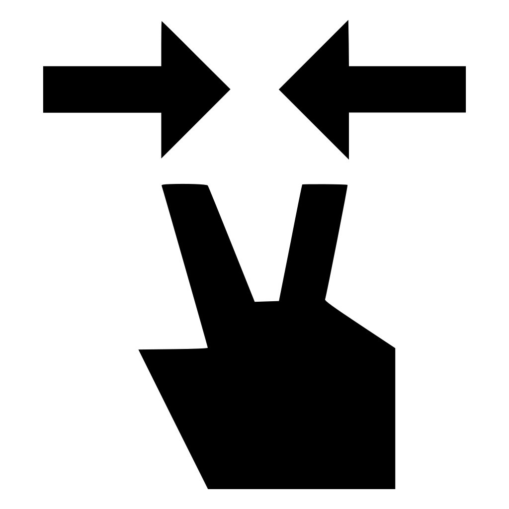 Gesture Zoom Out