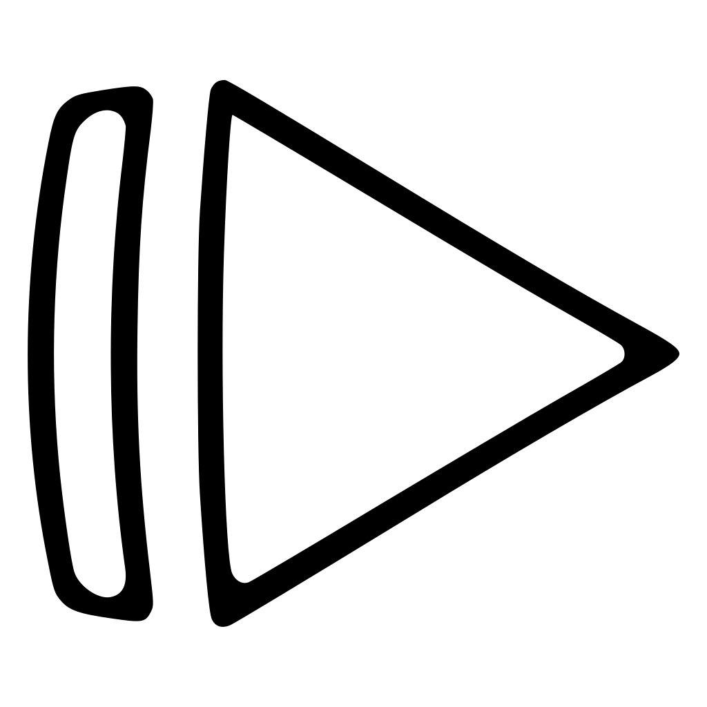 Pause Play Music Arrow