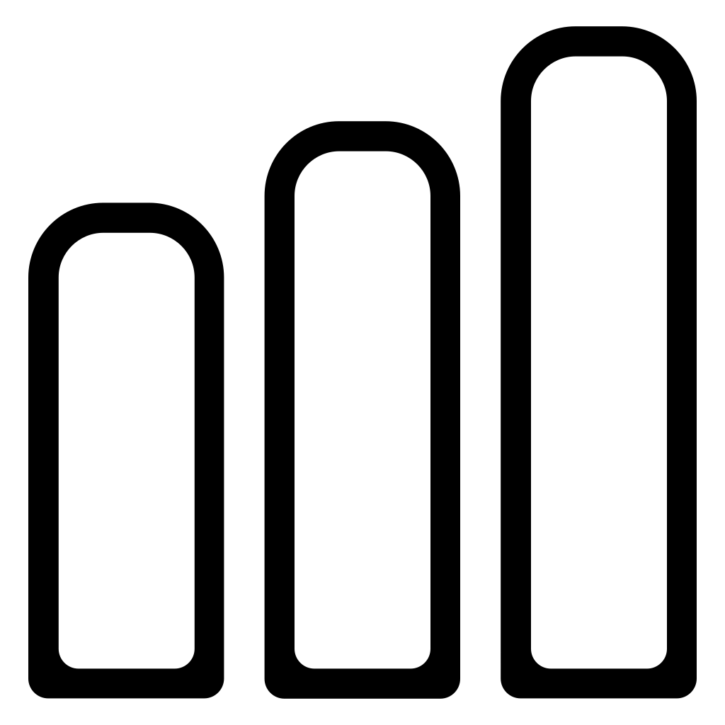 Mobile Phone Connection Symbol Bars