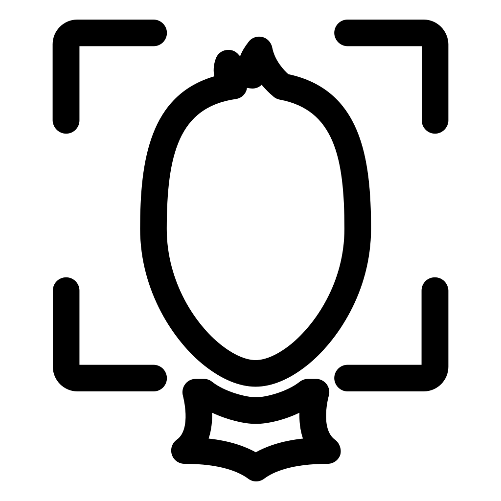 Portrait Interface Symbol
