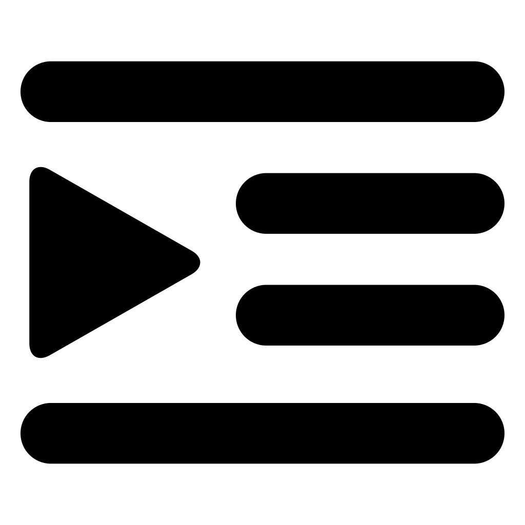 Text Option Interface Symbol