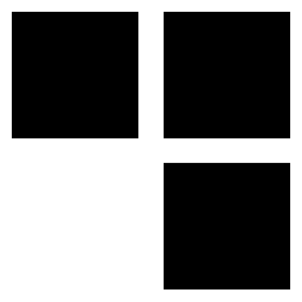 Layout With One Column And Two Rows
