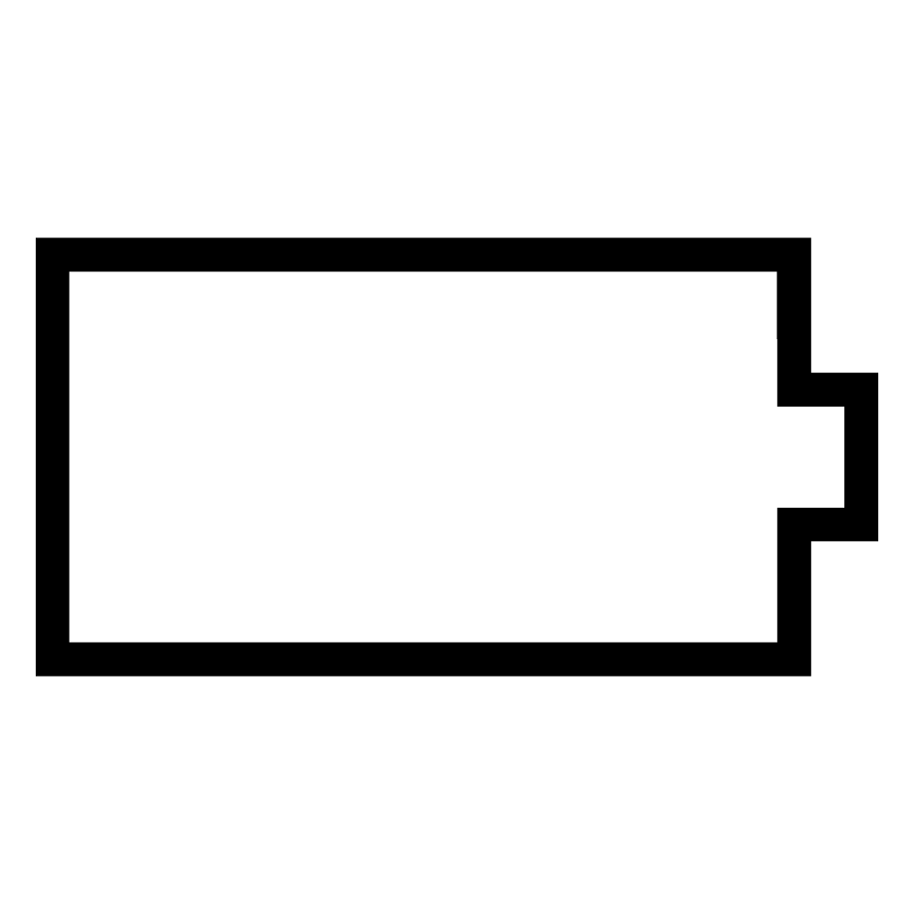 Battery Power Indicator Empty