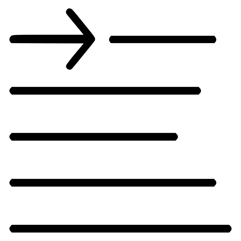 First Line Indent