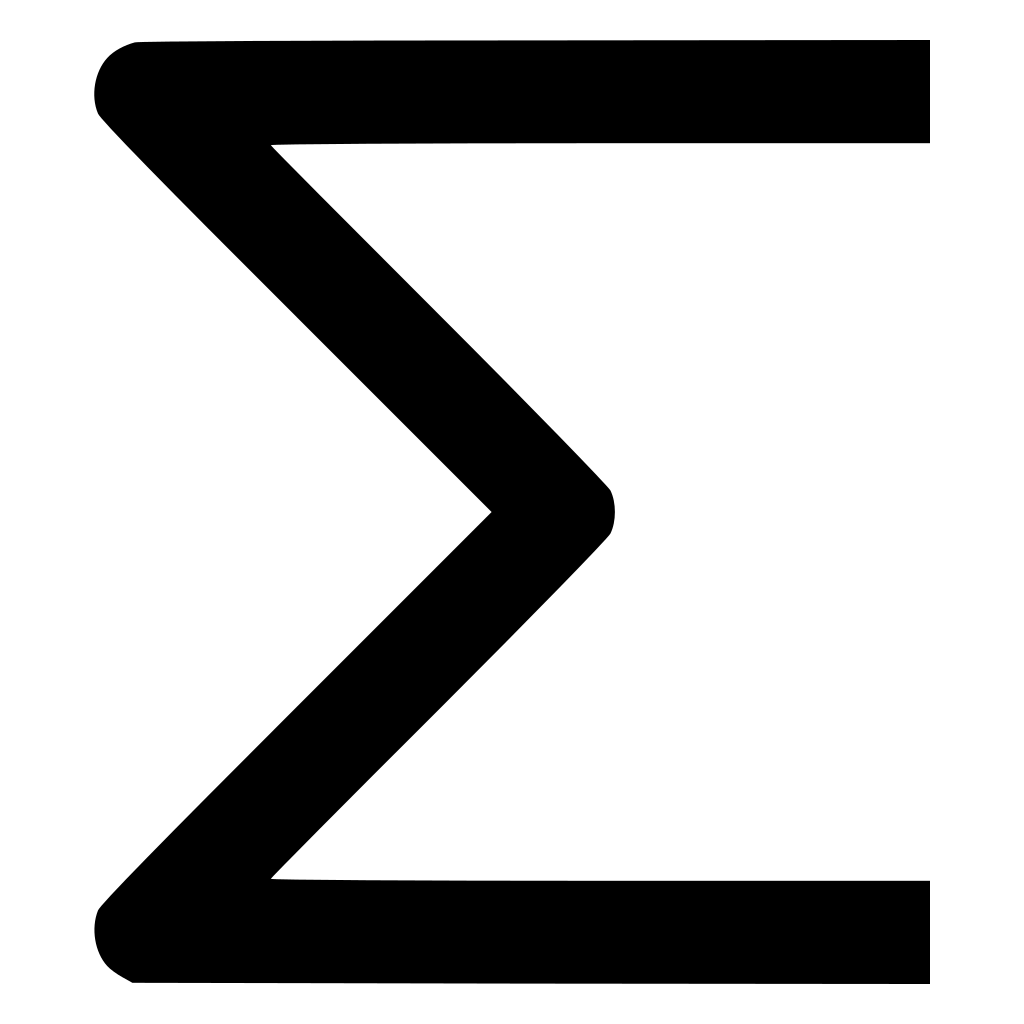 Total Sigma Symbol