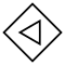 Point Left Cube Design