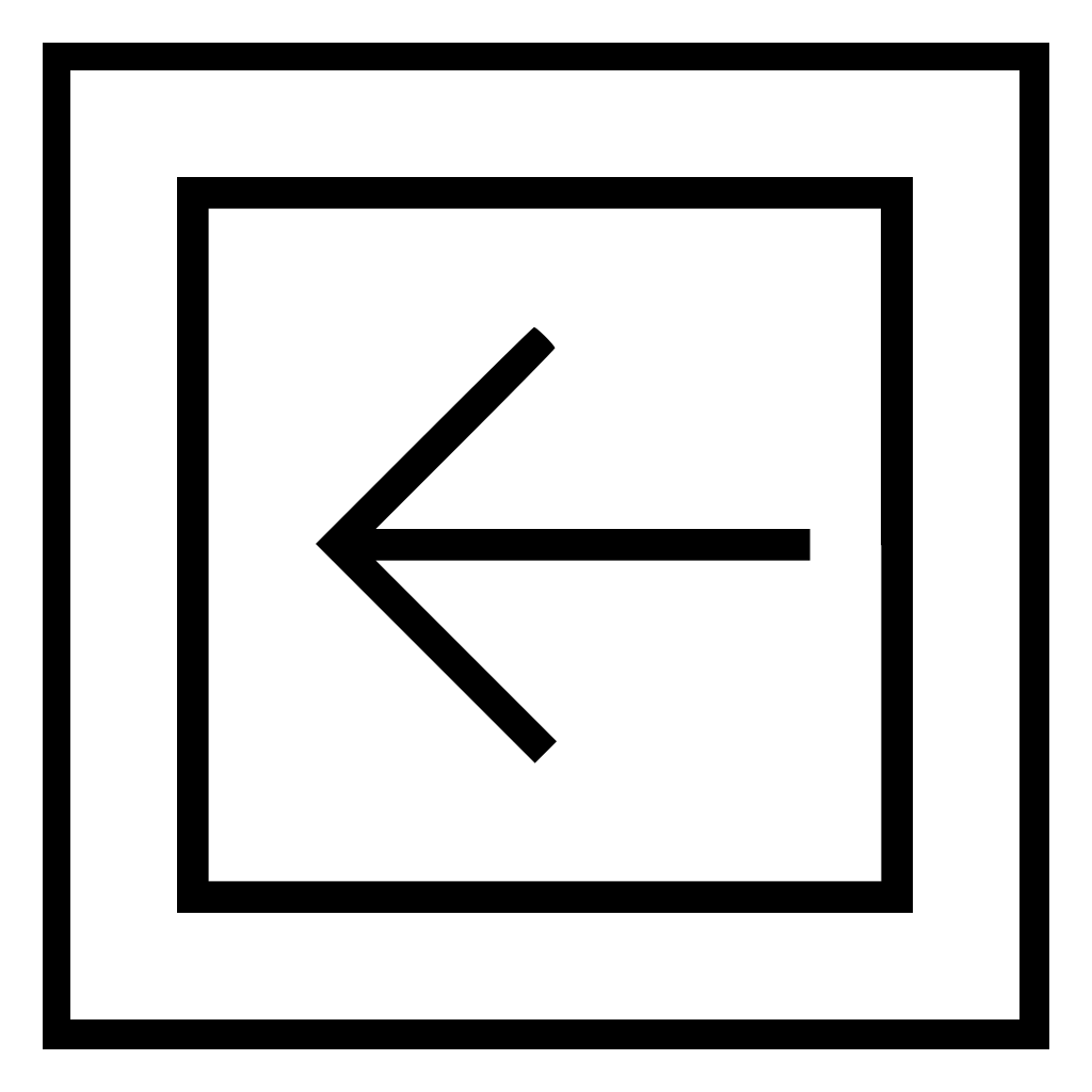 Back Left Arrow Pointer Point