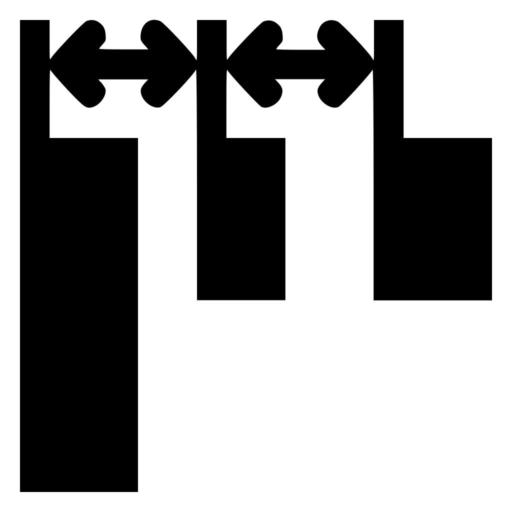 Margin Coloumn Space Equal Distance Tool Justify