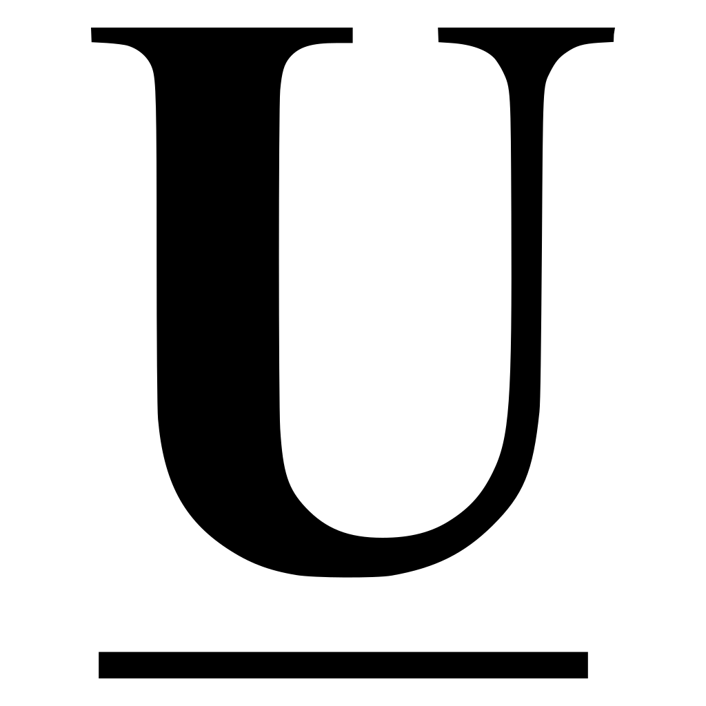 Underlined Font