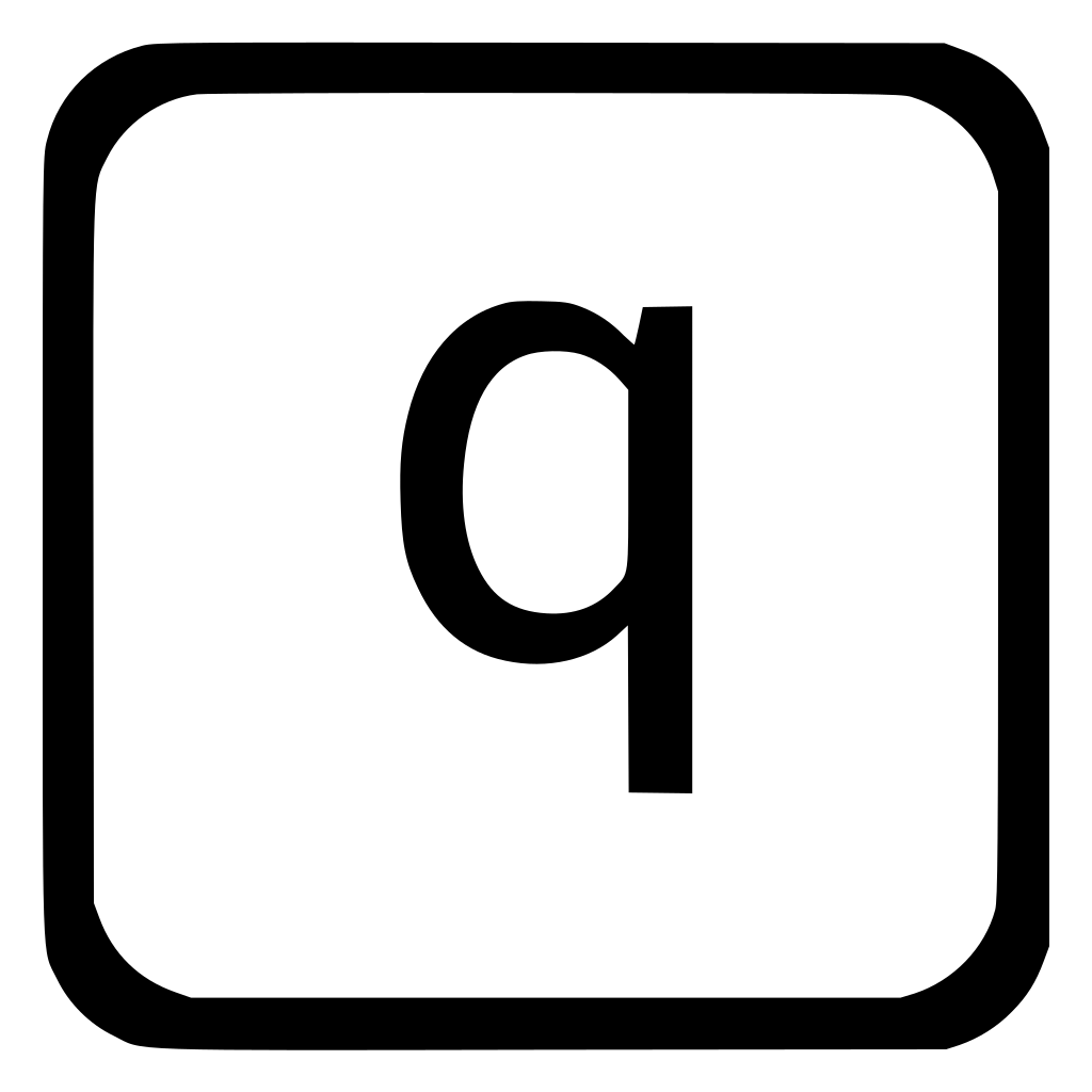 Key Q Lower Case