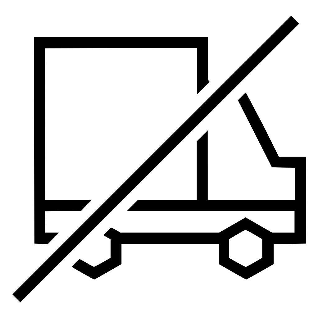 No Shipping Ship Truck Lorry Vehicle
