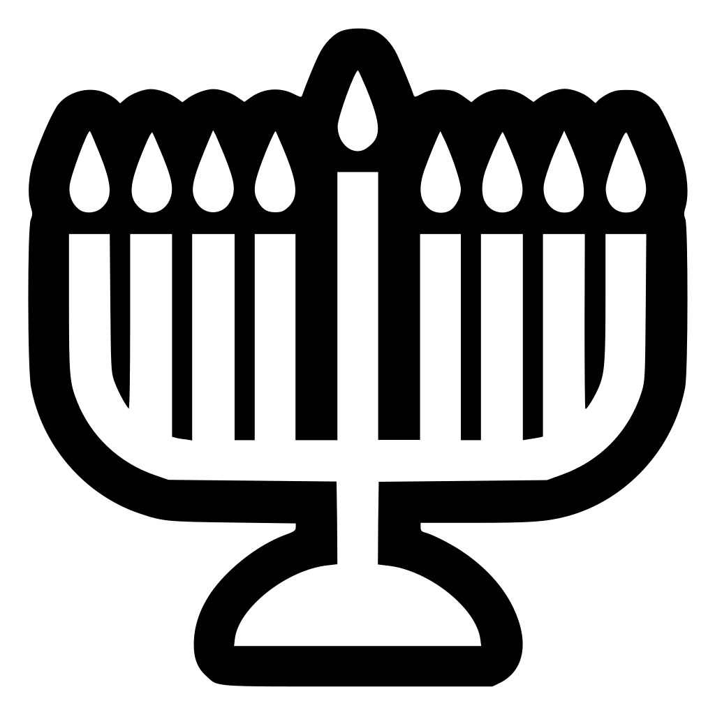 Menorah Svg Png Icon Free Download 559246 Onlinewebfonts Com