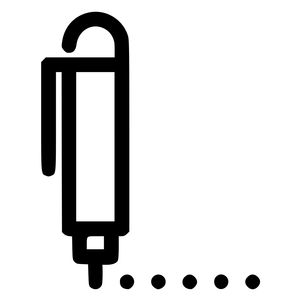 Write Pen Signature Pencil