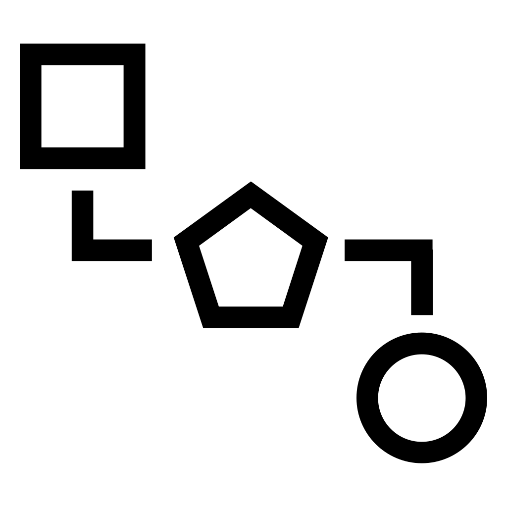 Blocks Scheme Of Three Shapes