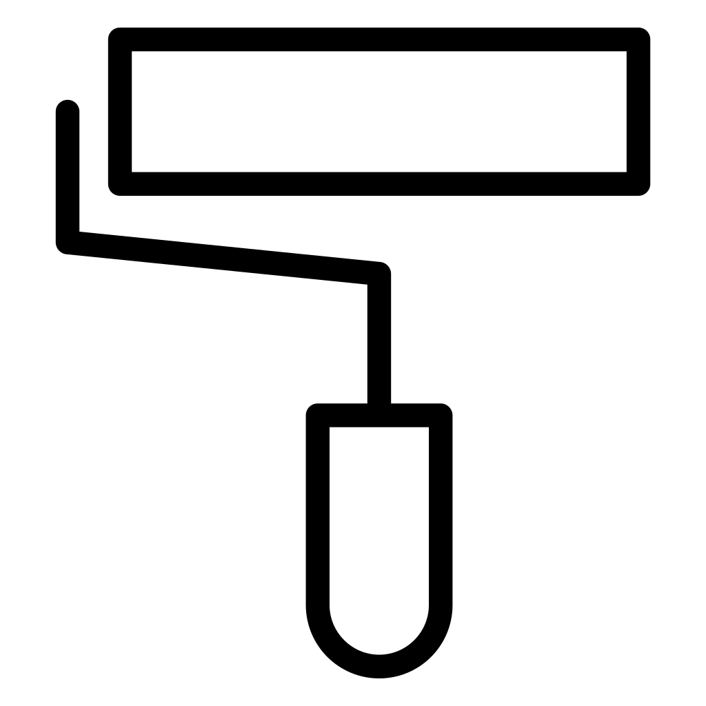 Painting Roller Outline