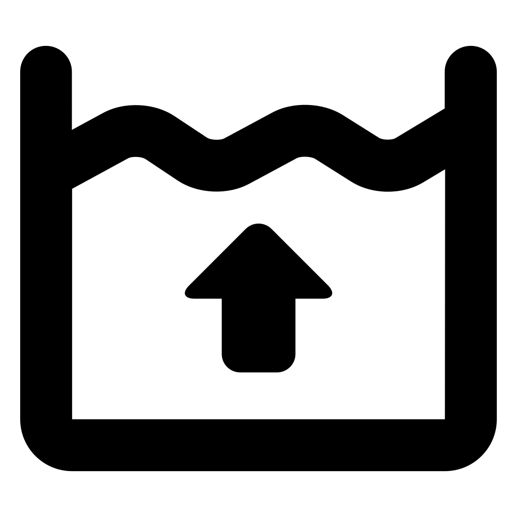 Arrow Up Water Level