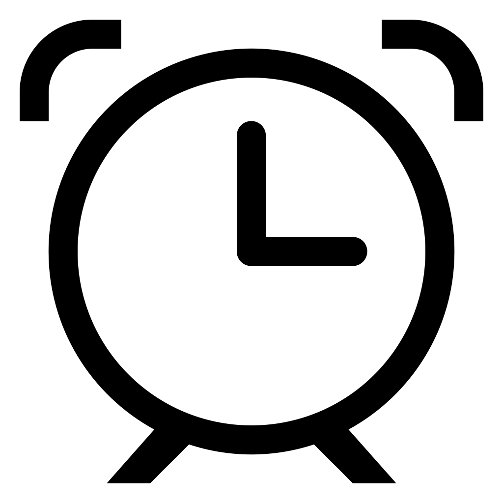 Alarm Clock Symbol