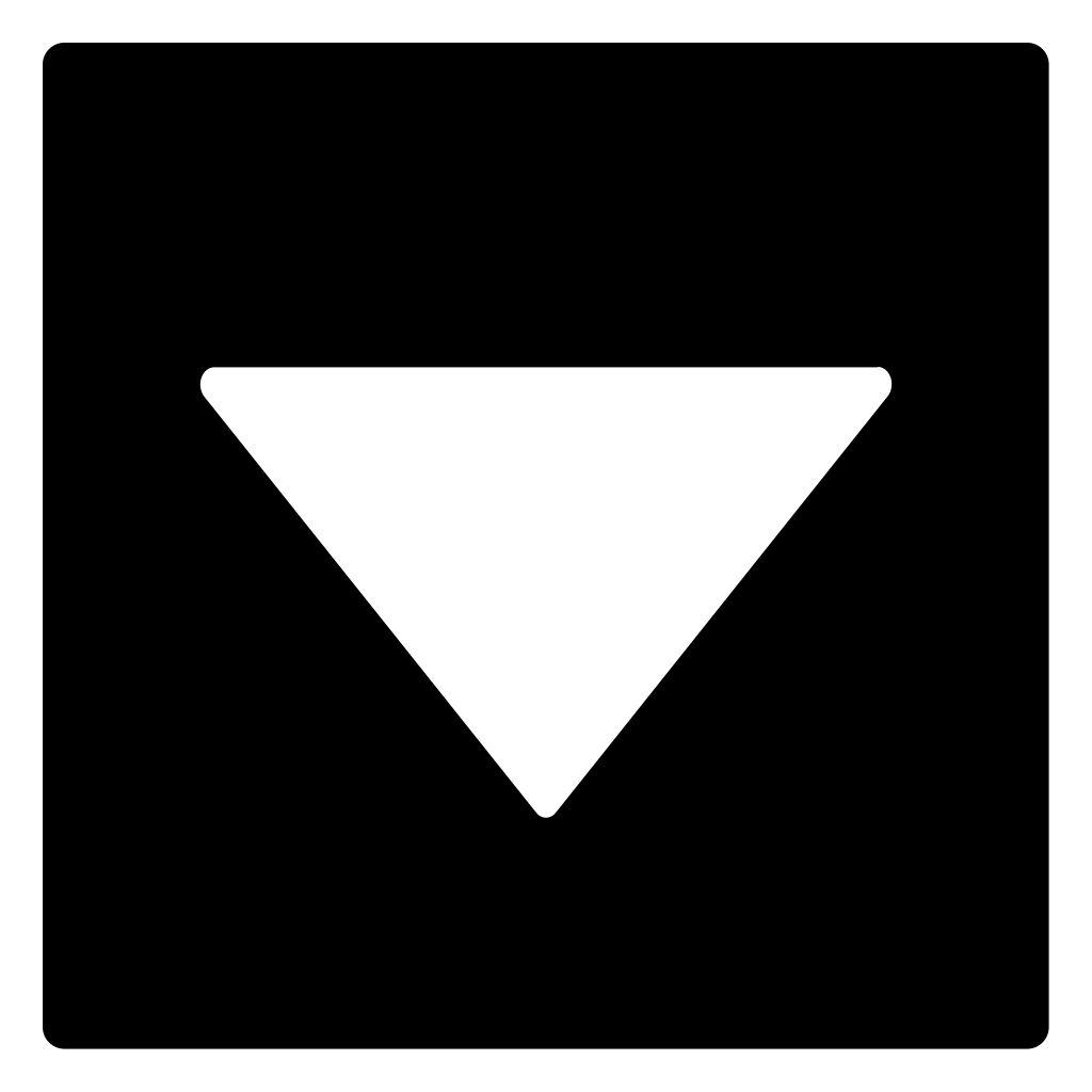Down Triangular Arrow Button
