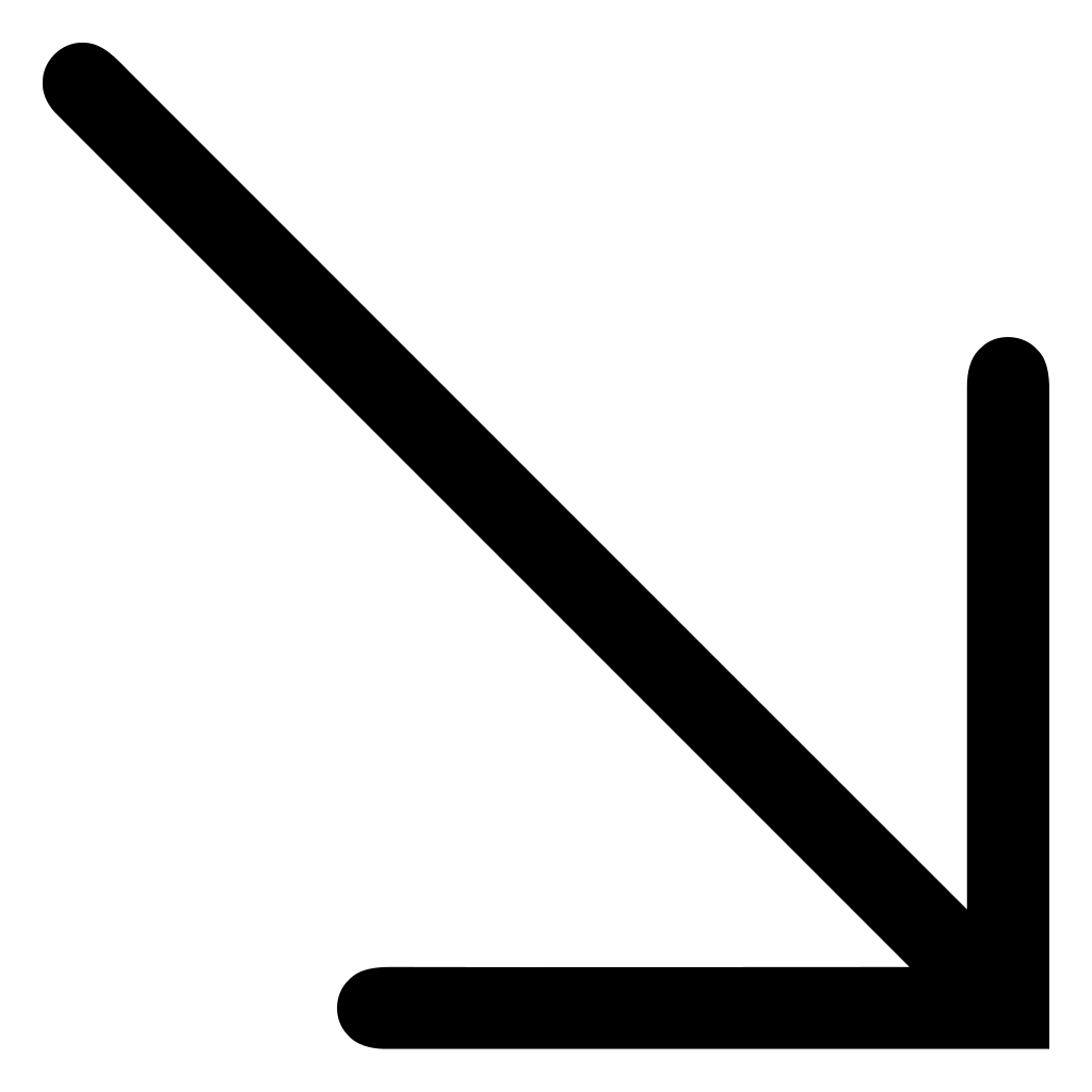 Down Right Vector