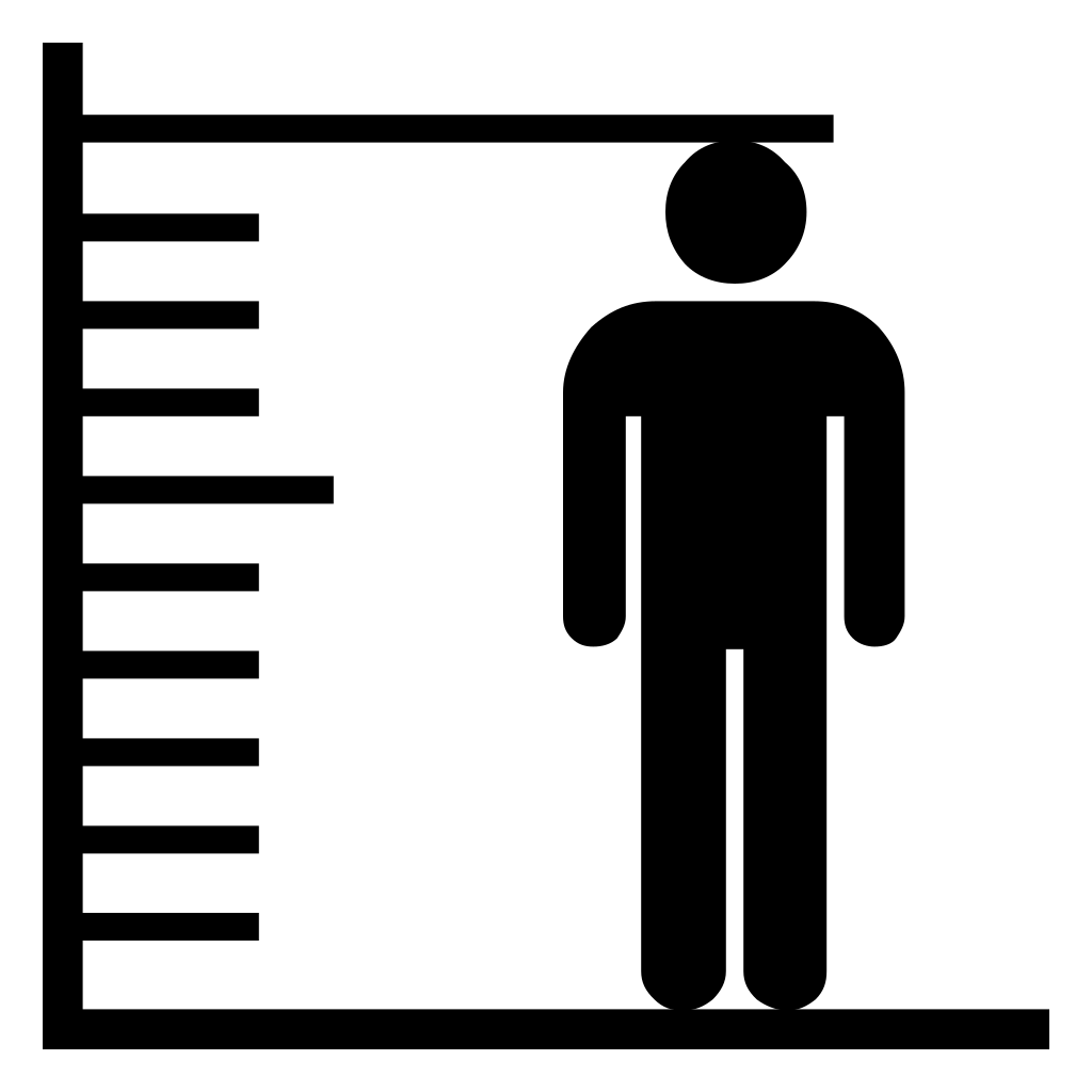 Svg height. Символ роста. Высота иконка. Значок роста. Рост человека символ.