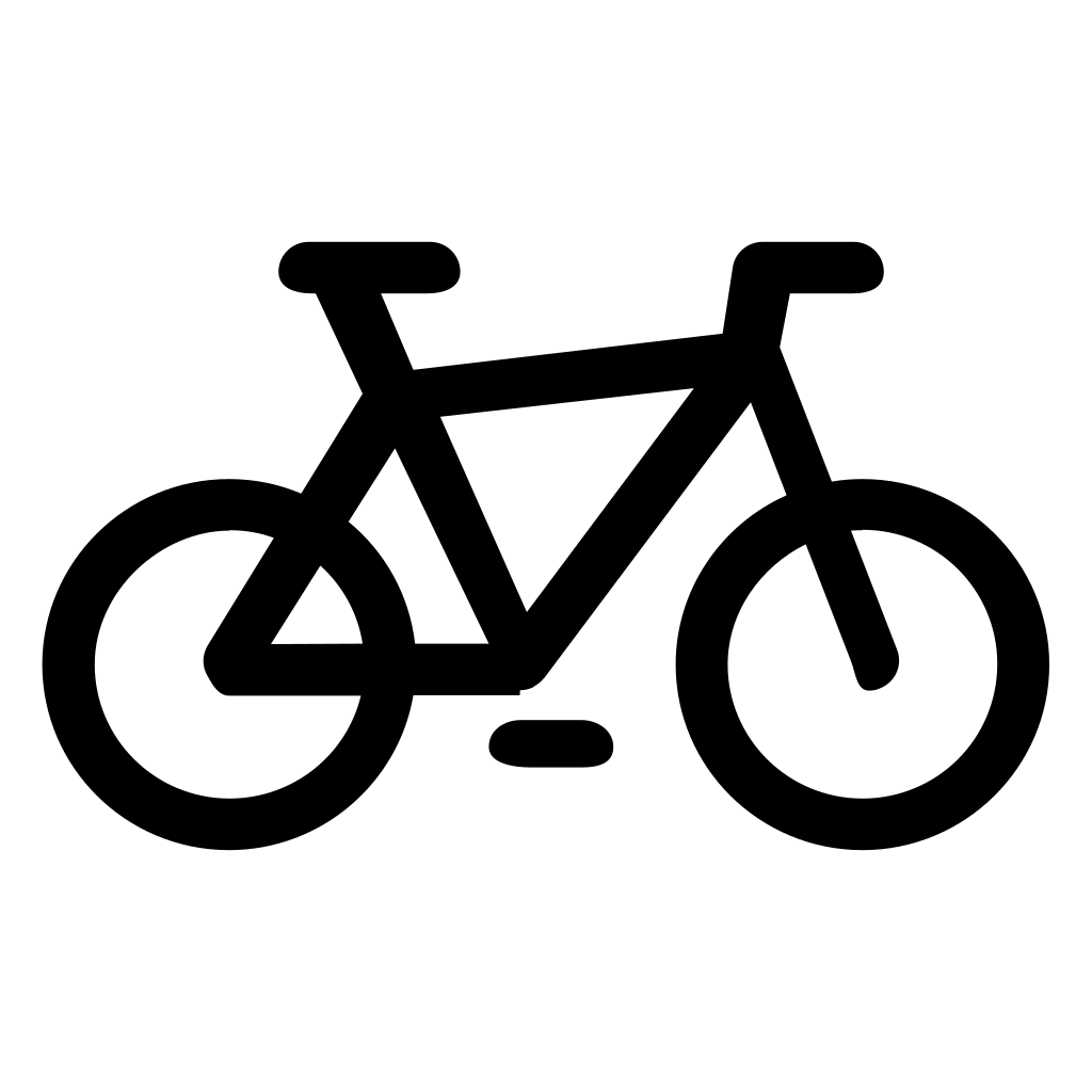 bicyclette silhouette png