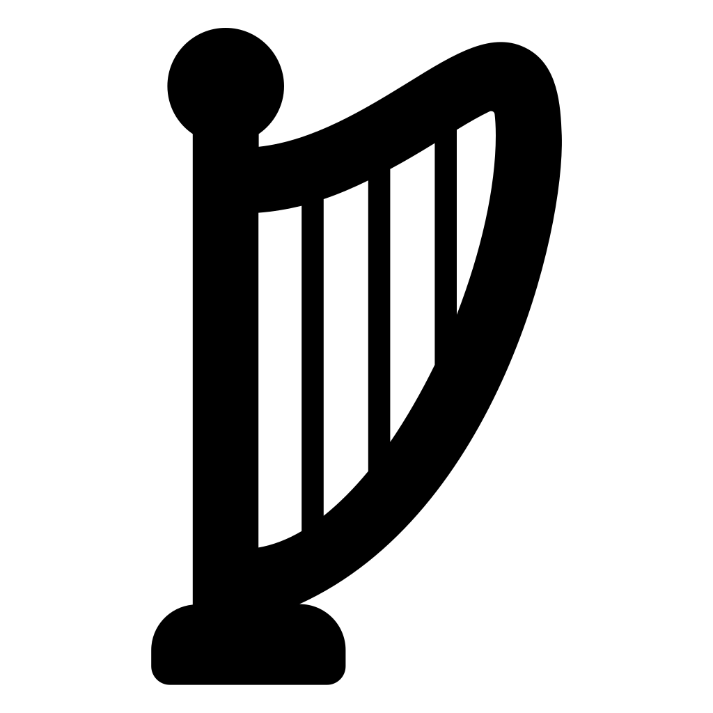 String symbol. Арфа значок. Пиктограмма арфа. Арфа svg. Значок арфистов.