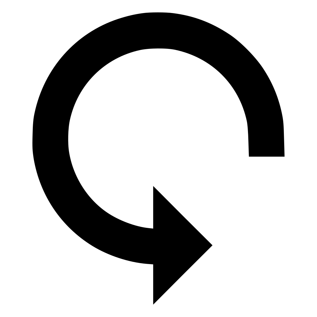 Rotate. Spin rotate arrow icon. Rotate icon. Rotation icon
